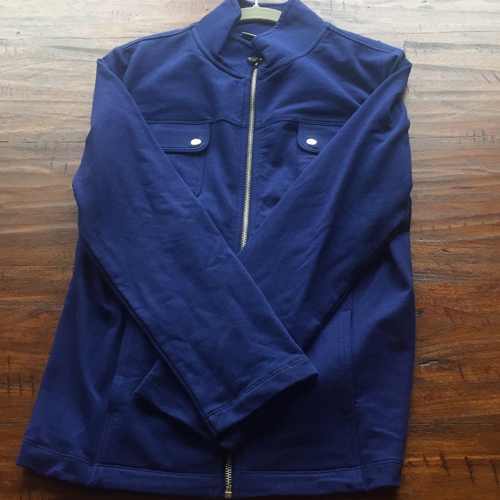 Susan graver zipper sweater